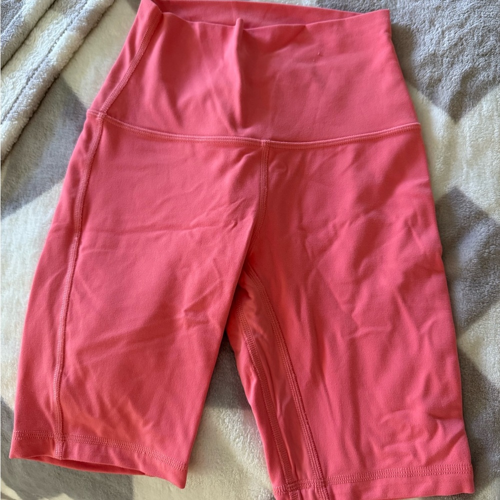 Lululemon Athletica Coral Athletic Shorts